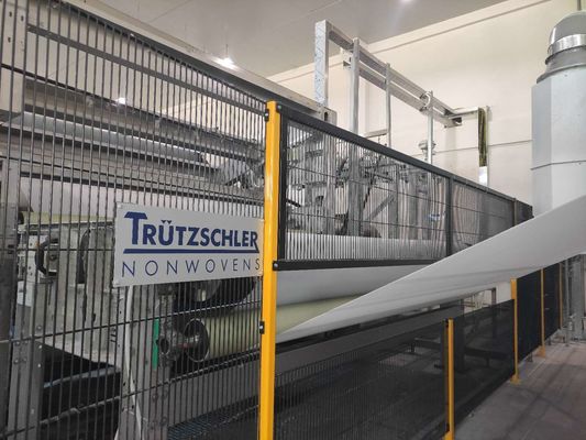 15% de Vezel Spunlace Niet-geweven Duitsland TrüTzschler van de viscose85% Polyester