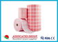 De roze Gecontroleerde Niet-geweven Zachte Broodjes van Patroonspunlace &amp; vrij Pluksel -