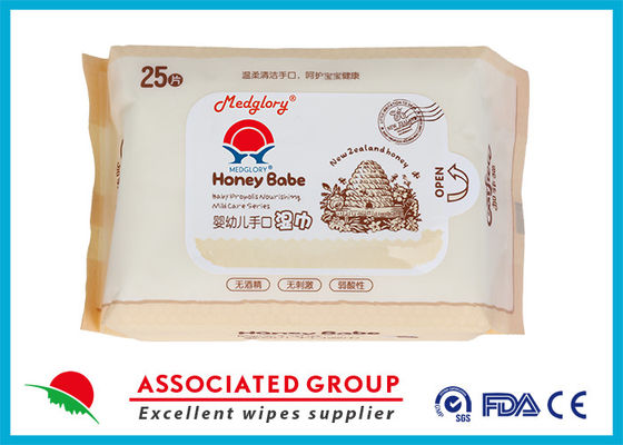 Medglory Propolis voedende baby hand- en monddoekjes / milde verzorgingsreeks
