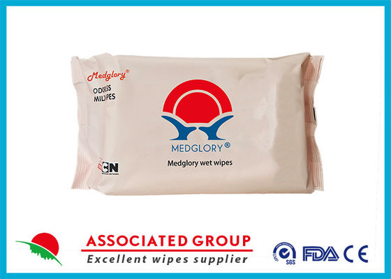 Adult Wet Wipes, Adult Wash doekdoeken voor het reinigen Vitamine E & Aloe Vera Grootte 9 