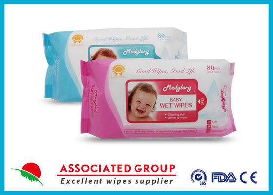 15cm Natte de Baby veegt Natte die Weefsels af met 100%-de Ingrediënten van de Voedselrang worden geformuleerd